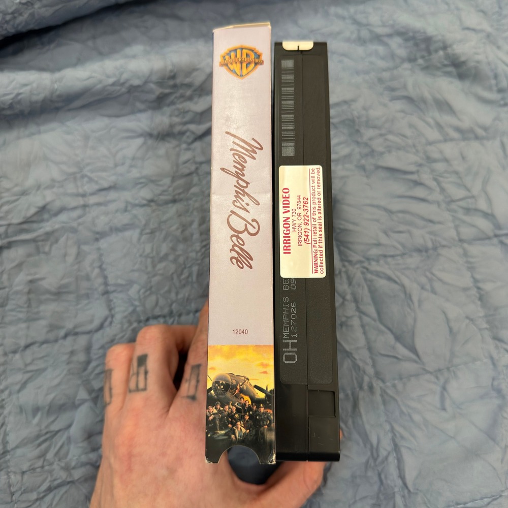 Memphis Belle VHS 1990 Warner Bros Hits WWII Matthew Modine Eric Stoltz 12040 - Picture 3 of 5